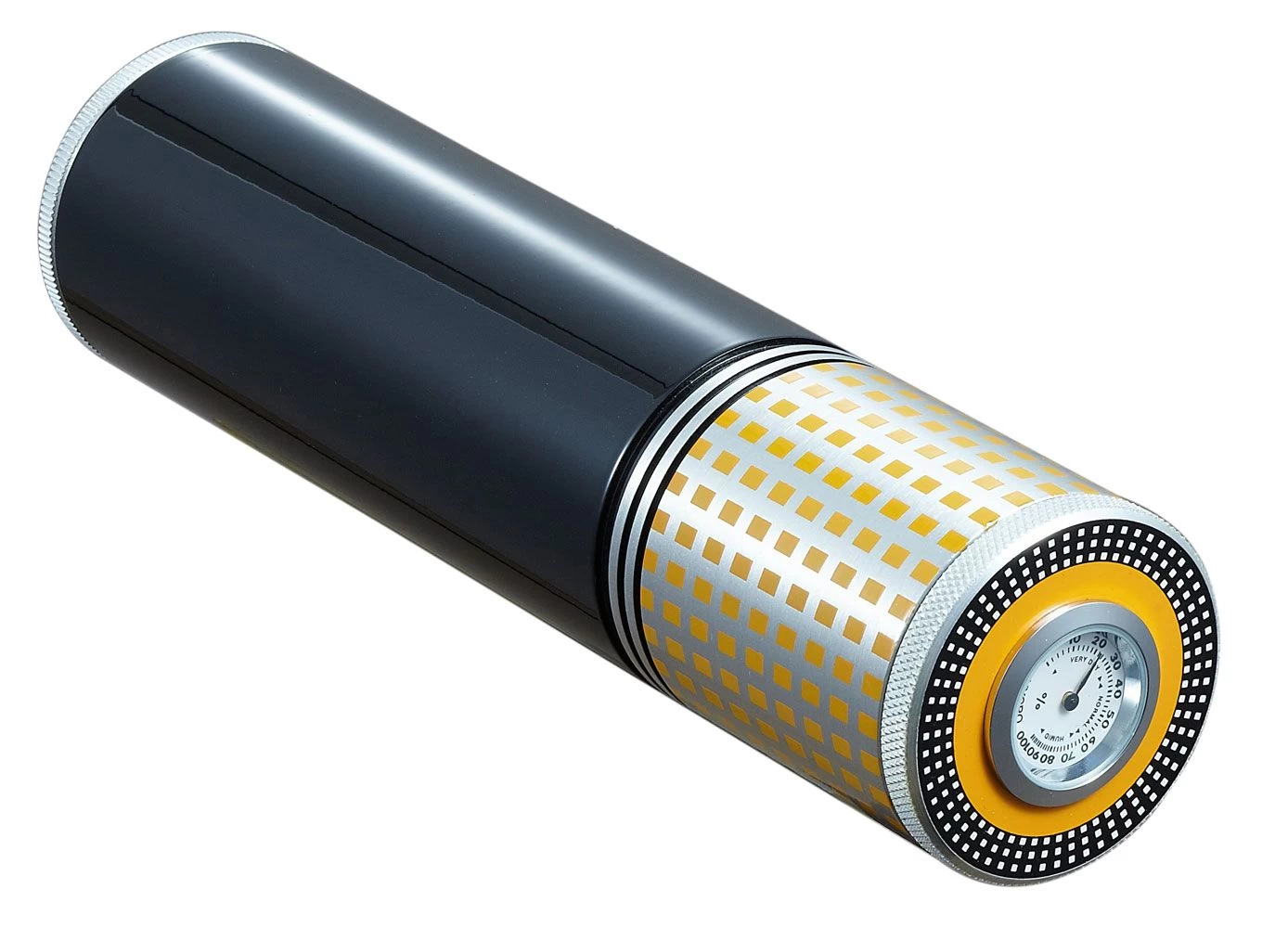 Visol Hamish Travel Cigar Case - Black - Holds 3 Cigars - Image 2