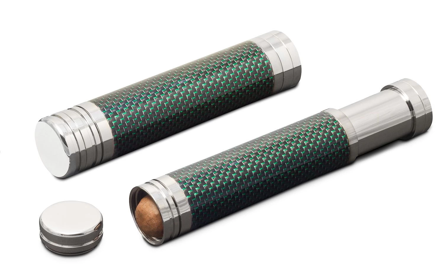 Visol Kinetic III Titanium And Carbon Fiber Adjustable Cigar Tube - Image 2
