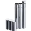 Visol Mastiff Stainless Steel Cigar Case & Flask - Free Engraving