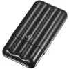 Visol Night II Carbon Fiber Larger Cigar Case - 3 Finger