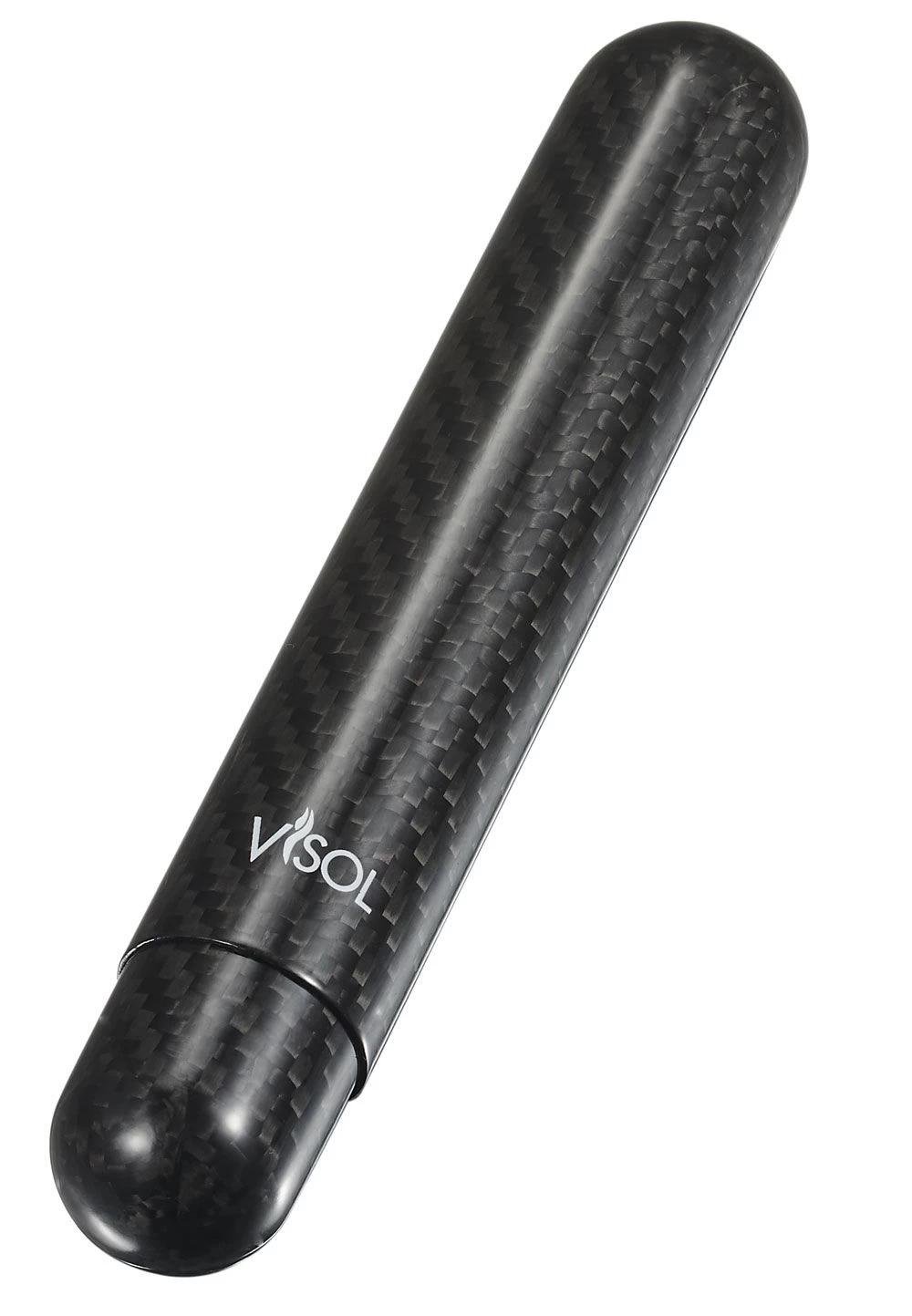 Visol Night II Carbon Fiber Single Cigar Tube