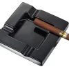 Visol Renner Black Ceramic Cigar Ashtray