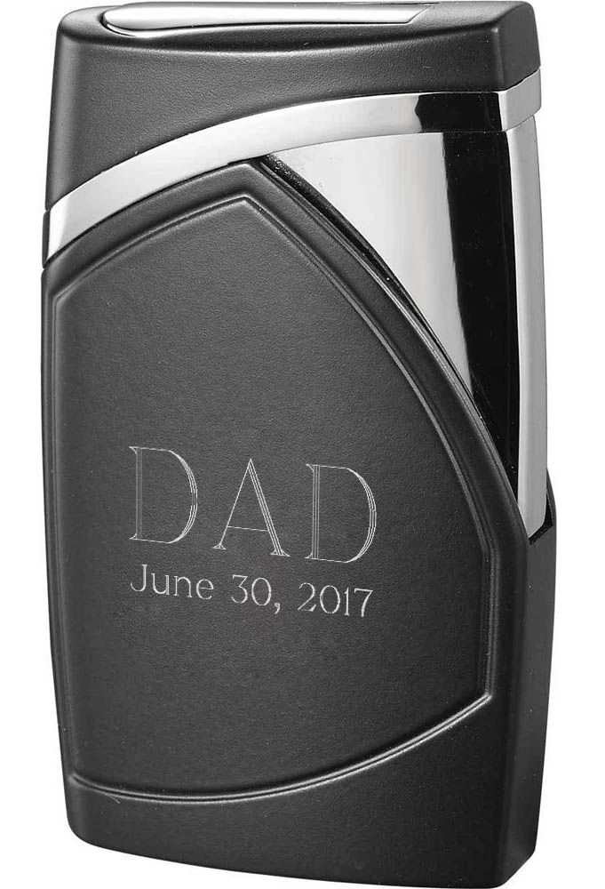 Visol Shark Black Matte Torch Flame Cigar Lighter