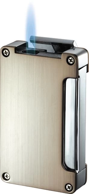 Visol Zidane Nickel Plated Personalized Cigar Lighter - Image 2