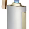 Visol Panther Single Flat Flame Silver Cigar Lighter