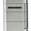 Xikar Allume Single Jet Silver Satin Cigar Lighter