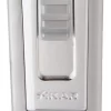 Xikar Trezo Triple Torch Flame Lighter - Silver And Chrome
