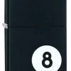 Zippo 8 Ball Black Matte Lighter