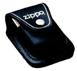 Zippo Black Lighter Pouch With Clip