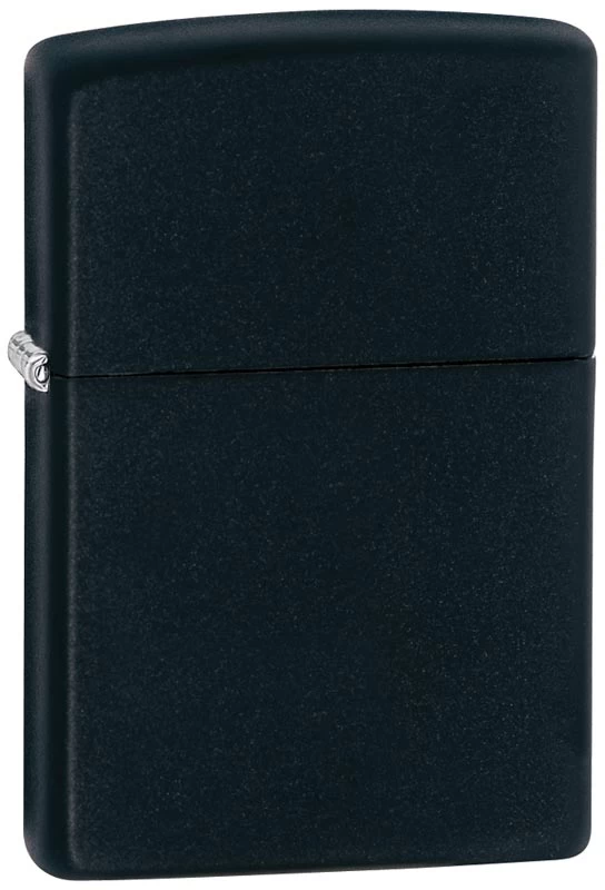 Zippo Black Matte Lighter With Double Torch Lighter Insert - Image 2