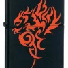 Zippo Dragon Black Matte Lighter