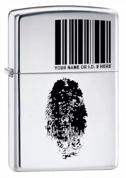 Zippo I.D. High Polish Chrome Lighter