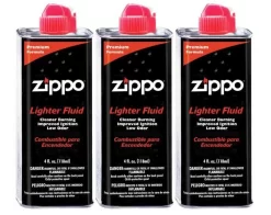 Zippo Lighter Fluid 4 Oz 3-Can Pack (Ships Ground)