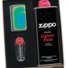 Zippo Spectrum Slim Lighter Gift Kit - Ships By Ground Only