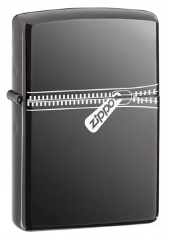 Zippo Zipper Black Ice Lighter